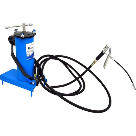 Geko G01139 Fußpresse für Schmierfett 3L mit 4m Schlauch