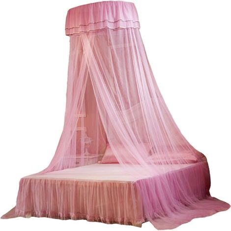 Moustiquaire de lit suspendue style dentelle classique pour (1/5)