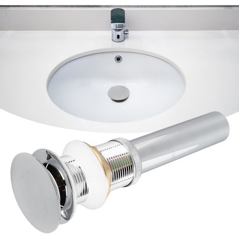 Waschbecken im europäischen Stil mit großem, versenkbarem Ablauf (1/5)