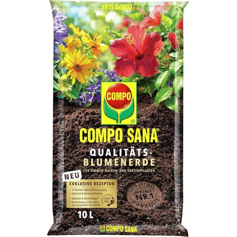 COMPO SANA Qualitäts-Blumenerde 10l