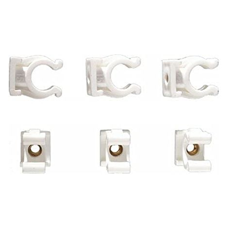 Cornat, TP560405, Clip del tubo solo per 22 mm, 25 pezzi (1/2)