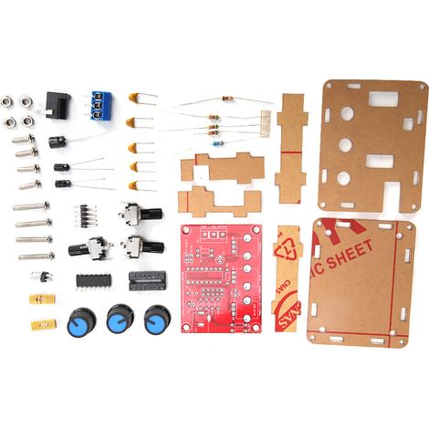 XR2206 Hochpräziser Signalgenerator – DIY-Kit mit einstellbarer Frequenz (1 Hz–1 MHz) – Komponenten + Gehäuse + Bedienungsanleitung (1/5)