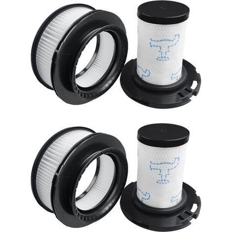 4er-Pack Filter für Rowenta X-Force Flex 11.60, 12.60, 14.60, 15.60 Animal RH9878, RH9898, RH9958, RH99F1 Staubsauger, 2 Vormotorfilter + 2 Nachmotorfilter, Ersatzteilnummern ZR009007 und ZR009008 (1/5)