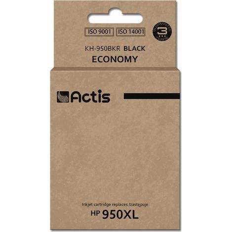 ACTIS KH-950BKR - Ersatz für HP 950XL, schwarze Tinte 80ml