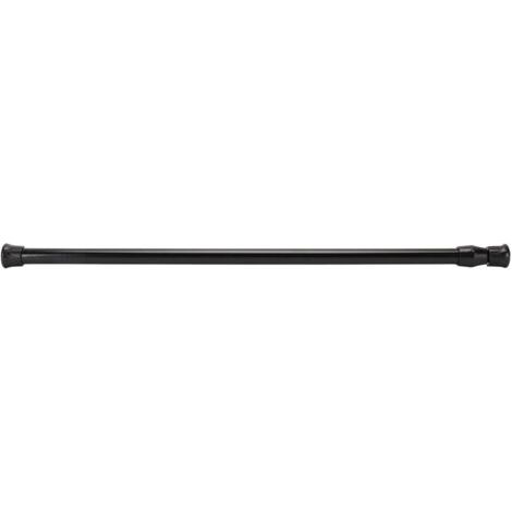 Rail de rideau de fenêtre, tige de Tension à ressort télescopique pour cuisine, salle de bains, armoire, ustensiles 55-90cm