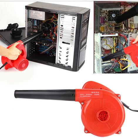 Souffleur portatif 1000W pour ordinateurs, voitures, appareils ménagers et dépoussiérage (prise UE 220V) (1/5)
