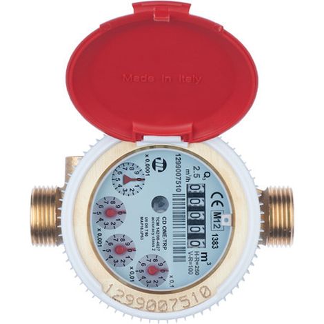 SCELTO DA DESIVERO Contatore 1" acqua calda a rulli protetti codice prod: DSV14640 (1/2)