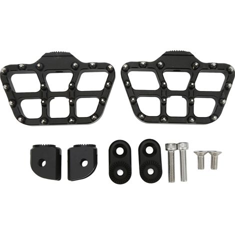 Paar robuste Ersatz-Fußrasten für Motorrad R1200GS LC 2014-2019, silberfarben. (1/5)