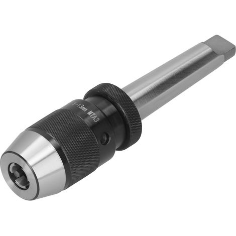Mandrin de perçage 1-13 mm MTA3 à queue droite intégrée et autoserrant, outil de perçage pour tour (1/5)