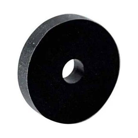 Soleta Goma Negra Con Orificio  Taille: 13 mm
