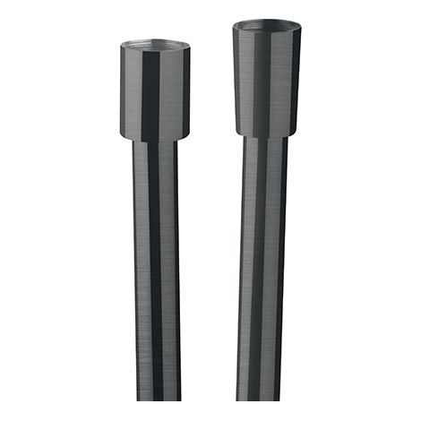 FLEXIBLE LISSE 150 CM CHROME NOIR BROSSE - CRISTINA ONDYNA PD05175 (1/2)