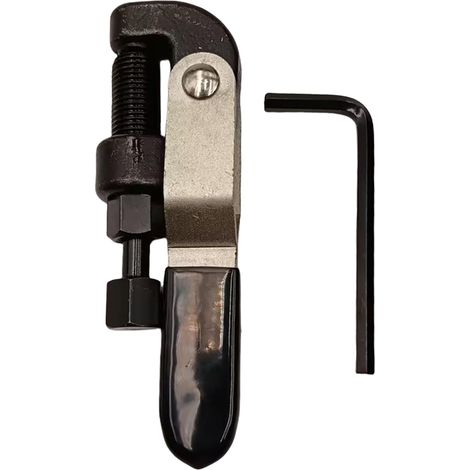 Outil pour chaînes de moto  Outil pour chaînes de vélo haute résistance - Kit d'entretien portable pour vélos de montagne, de route et de moto (1/5)