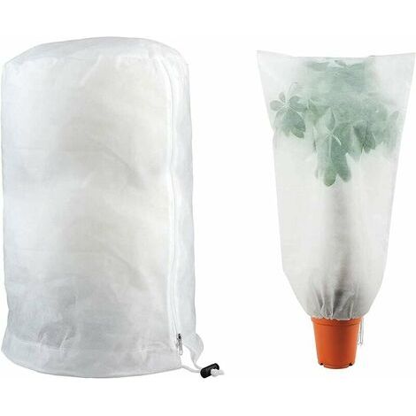 Housse de protection hivernale pour plantes et fruits de jardin - Protégez vos plantes du froid - Ajustable avec Dr