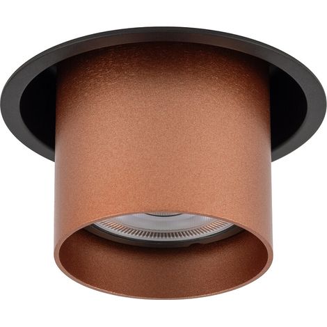 Spot encastré rond cuivre satiné MONO SLIDE GU10 Nowodvorski (1/5)