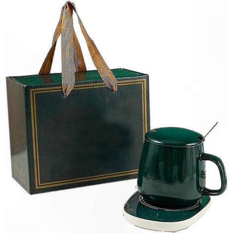 Tasse Chauffe-Café à Extinction Automatique pour Bureau, Maison et Bureau à Domicile, Cadeau d'Anniversaire Idéal (1/4)
