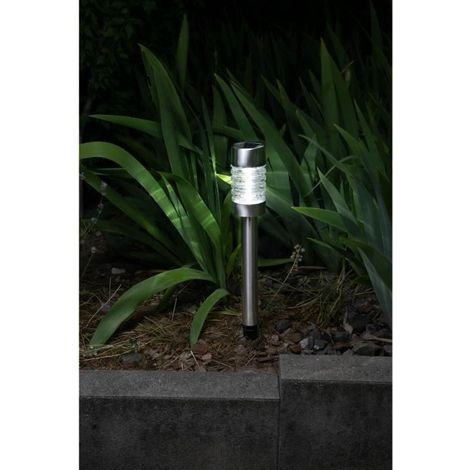 GALIX Faro solare in acciaio inox - 0,13 w (1/4)