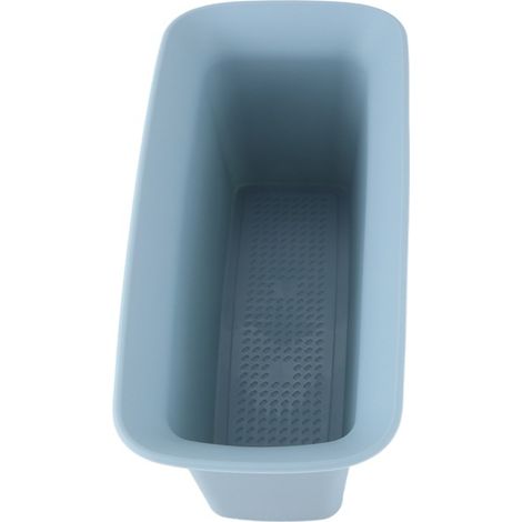 Light blue material: Silicone car rear storage box organizer suitable for BYD Seagull O (1/4)