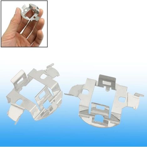 Adaptateur porte-ampoules Xenon- Métal - 2 pcs