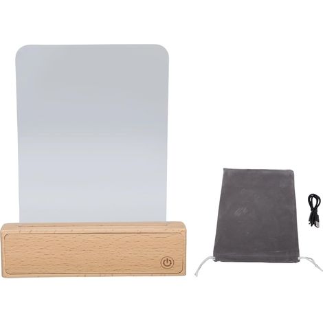 Marhynchus Lampe de Lecture Plate, LED avec Gradation Continue et (1/5)