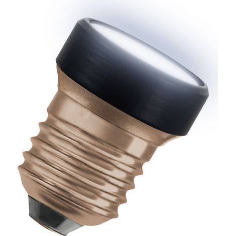 OSRAM LED STAR FLAT da 3,5 W (come 26 W), 270 lm/4000 K, bianco freddo 840, satinato, plastica nera, con filettatura E27, dimmerabile a 3 vie tramite interruttore a parete, diametro 35 mm. (1/5)