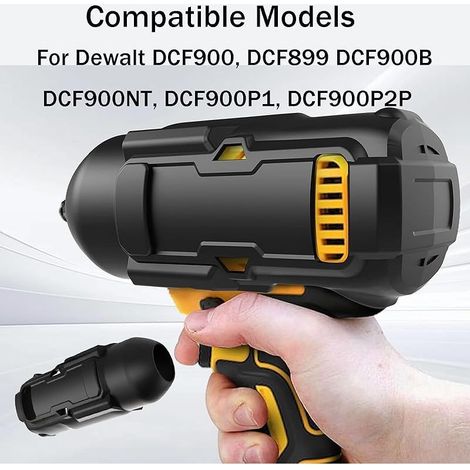 Gummibalg-Einlage PB900.899-QZ für DEWALT DCF900, DCF899, DCF900B, DCF900NT, DCF900P1, DCF900P2P 20V max. 1/2" (1/5)