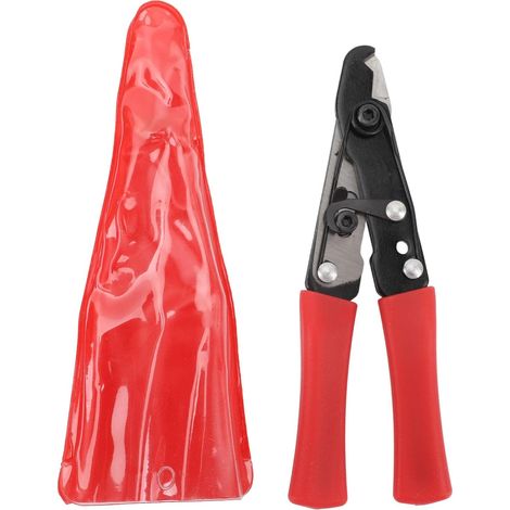 Coupe-tube en cuivre, ciseaux à tube à poignée en PVC en acier à haute teneur en carbone, outil de coupe de tuyau à haute efficacité (1/5)