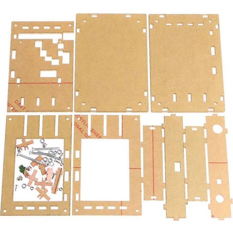 Acryl-DIY-Gehäuse, transparent, für DSO138 2,4"-TFT-Digitaloszilloskop Ki