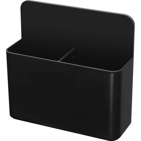 Lntyq Organiseur mural, support magnétique sans perçage, organisateur mural pour accessoires de tableau blanc, outils de cuisine et fournitures de bureau pour la, Matière ABS, Noir, 12104cm