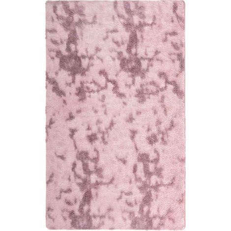 Maison Exclusive - Teppich Shaggy Hochflor NAVARRA Altrosa 80x150