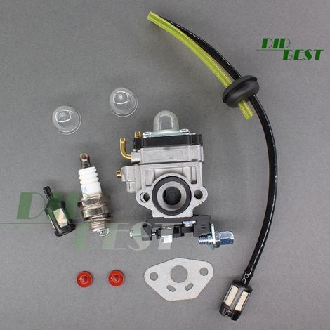 Kit carburateur compatible souffleur/aspirateur Fuxtec FX-LBS126 avec bougie et accessoires (1/5)