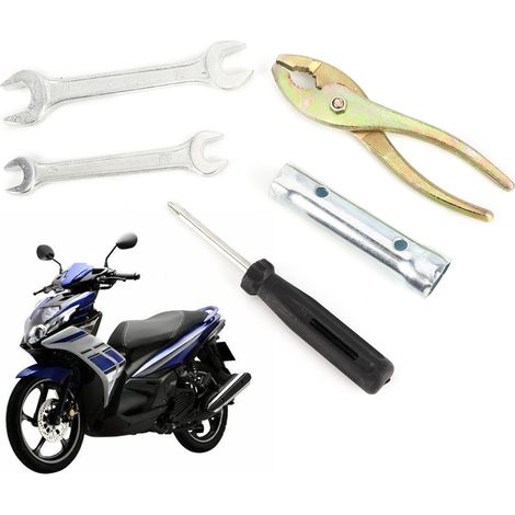 Kit d'accessoires clés et tournevis pour motos, outils de réparation pour toutes les motos (1/5)
