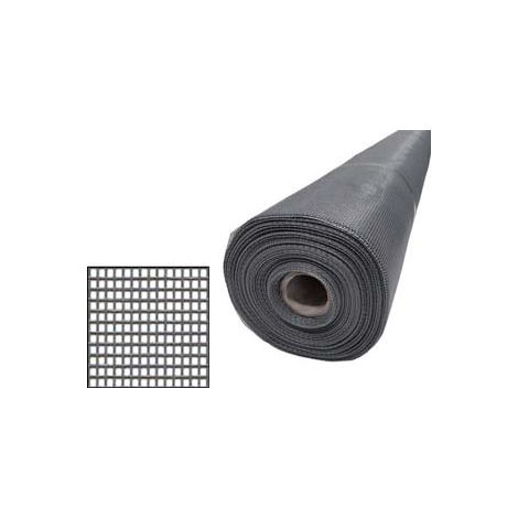 Zanzariera in Fibra di Vetro 18 16 Maglia 18 16 200 cm x 30 m Grigio 1
