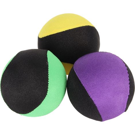 Lot de 3 balles de saut à l'eau souples et flexibles pour soulager le stress et faire des ricochets sur l'eau, idéales pour la plage, la piscine et les lacs. (1/5)