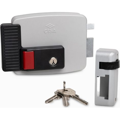 Serratura Elettrica da Applicare per Cisa Ferro Art 11731 N7 e 60 Dx (1/5)