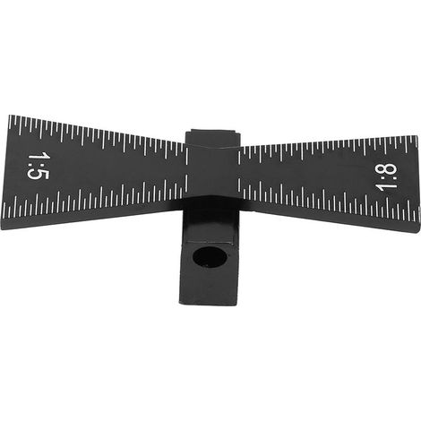 Grand marqueur en queue d'aronde, pratique pratique robuste facile à utiliser durable précis pour les amateurs de travail du bois d'usine de meubles (1/5)