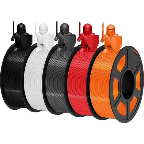 Filament d'imprimante 3D, diamètre 1,75 mm, haute résistance aux chocs, Mélange PETG-3 5 Rouleau
