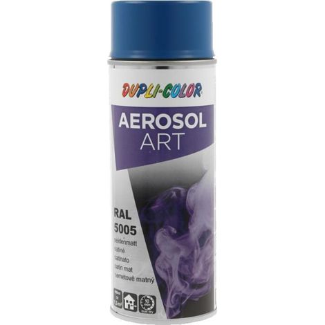 Aérosol ART COLOR - DUPLI-COLOR - RAL 5005 - Satin - 400 ml - Résistant aux intempéries (1/5)
