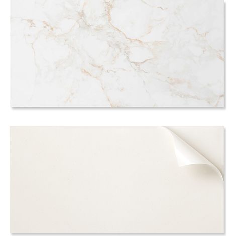 Azulejos de vinilo para pared con gr谩ficos para el pasillo, elegante dise帽o de m谩rmol, 10x40x20 cm