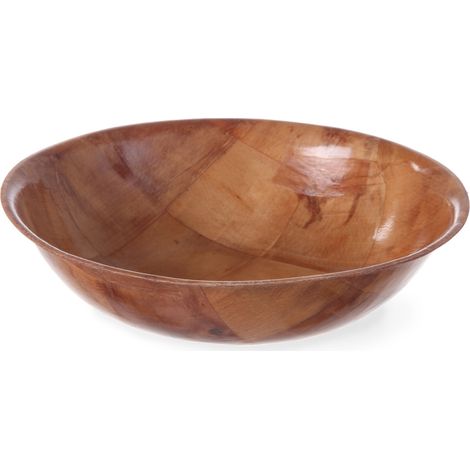Runde Küchenschüssel aus Holz, Durchmesser 200 mm, Höhe 50 mm - Hendi 425800