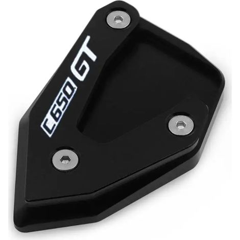 (Noir) Compatible avec BMW C600 SPORT C650GT C 650 GT 2012-2023 Accessoires moto Béquille latérale CNC, extension et support Maxpower (1/3)