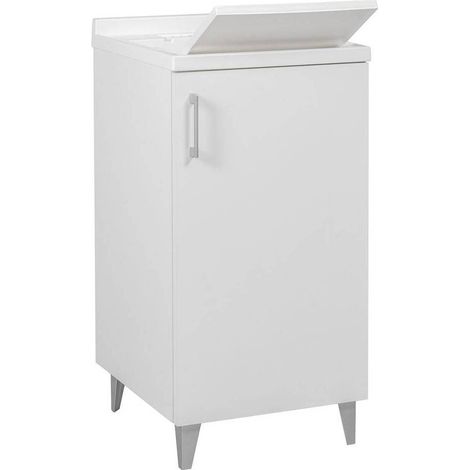 MOBILE LAVATOIO ANTA SINGOLA 'WOODY TOP' cm 45 x 50 x h.87