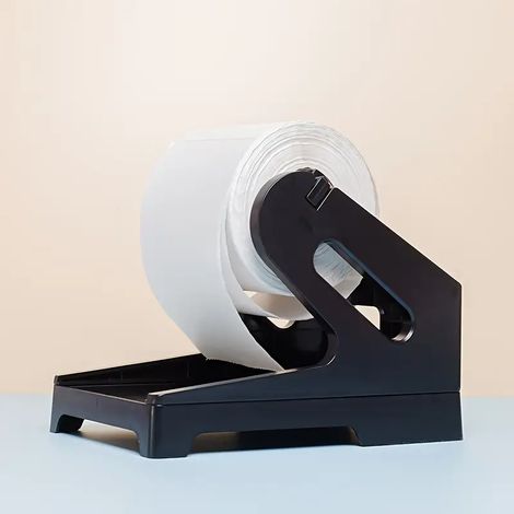 Distributeur de labels thermiques pour rouleaux et etiquette continue support pour imprimante de bureau accessoires pratiques pour maison (1/5)