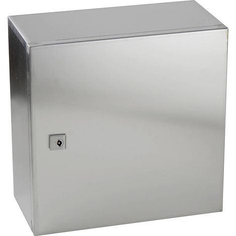 TRU COMPONENTS TC-SS404020 Quadro elettrico 400 x 400 x 200 Acciaio inox Grigio luminescente 1 pz. (1/5)