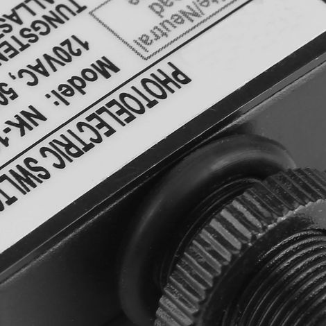 Automatischer Dämmerungsschalter 120 V AC, fotoelektrischer Lichtsensor für Lampen und Leuchten, automatisches Ein-/Ausschalten (1/5)