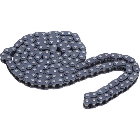 Accessoires de chaîne en acier pour trottinette électrique T8F 146 sections, antirouille et anticorrosion (1/5)