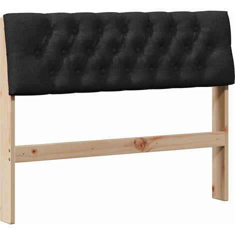 Maison Exclusive - Gepolstertes Kopfteil Schwarz 100 cm Massives