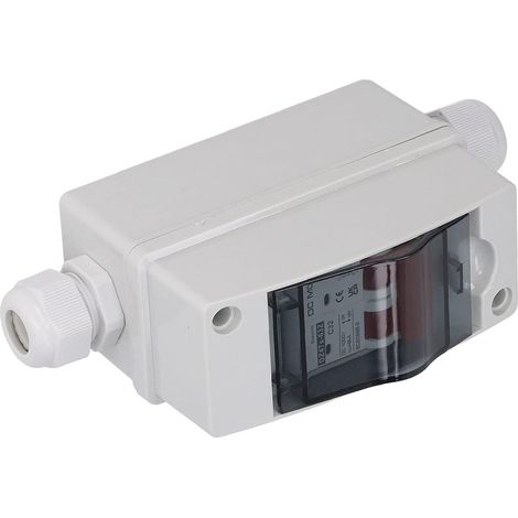 Disjoncteur Miniature DC 32A PV avec Couvercle Transparent pour Système Solaire Hors Réseau (1/5)