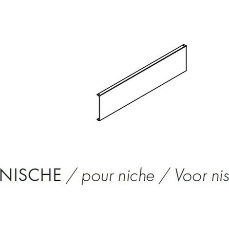 Hoesch 697501.010113 Accessoire tablier en aluminium pour lave-vaisselle Muna (1/2)