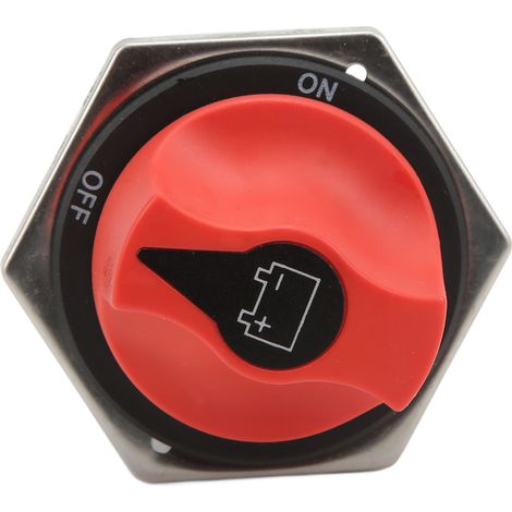 Interrupteur coupe-batterie pour camping-car, isolateur, 300 A CC, coupe-batterie principal pour voiture et bateau (1/5)