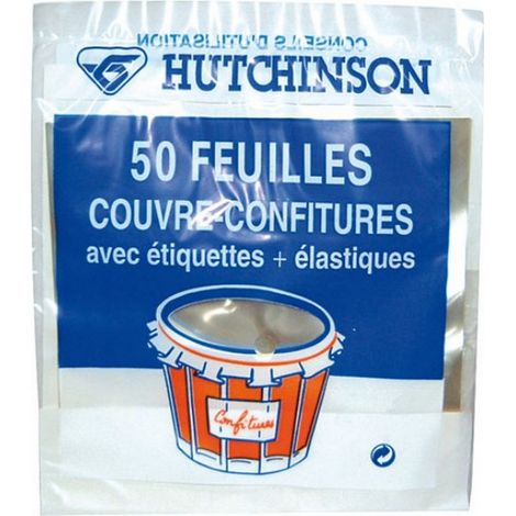 Set mit 50 marmeladenabdeckungen - Hutchinson - 47 GPC